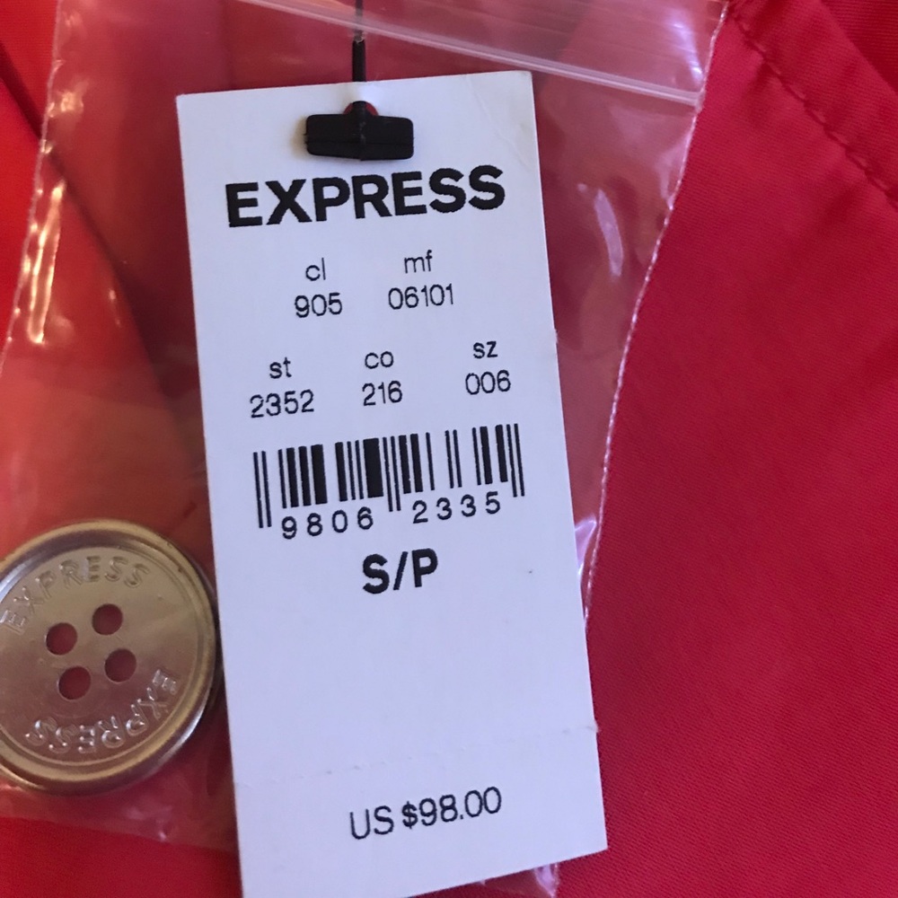 Express trench coat coral - Picture 5 of 5
